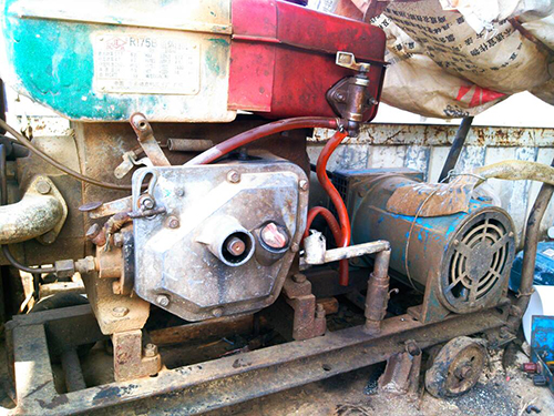 红岗单杠柴油机发电机出租